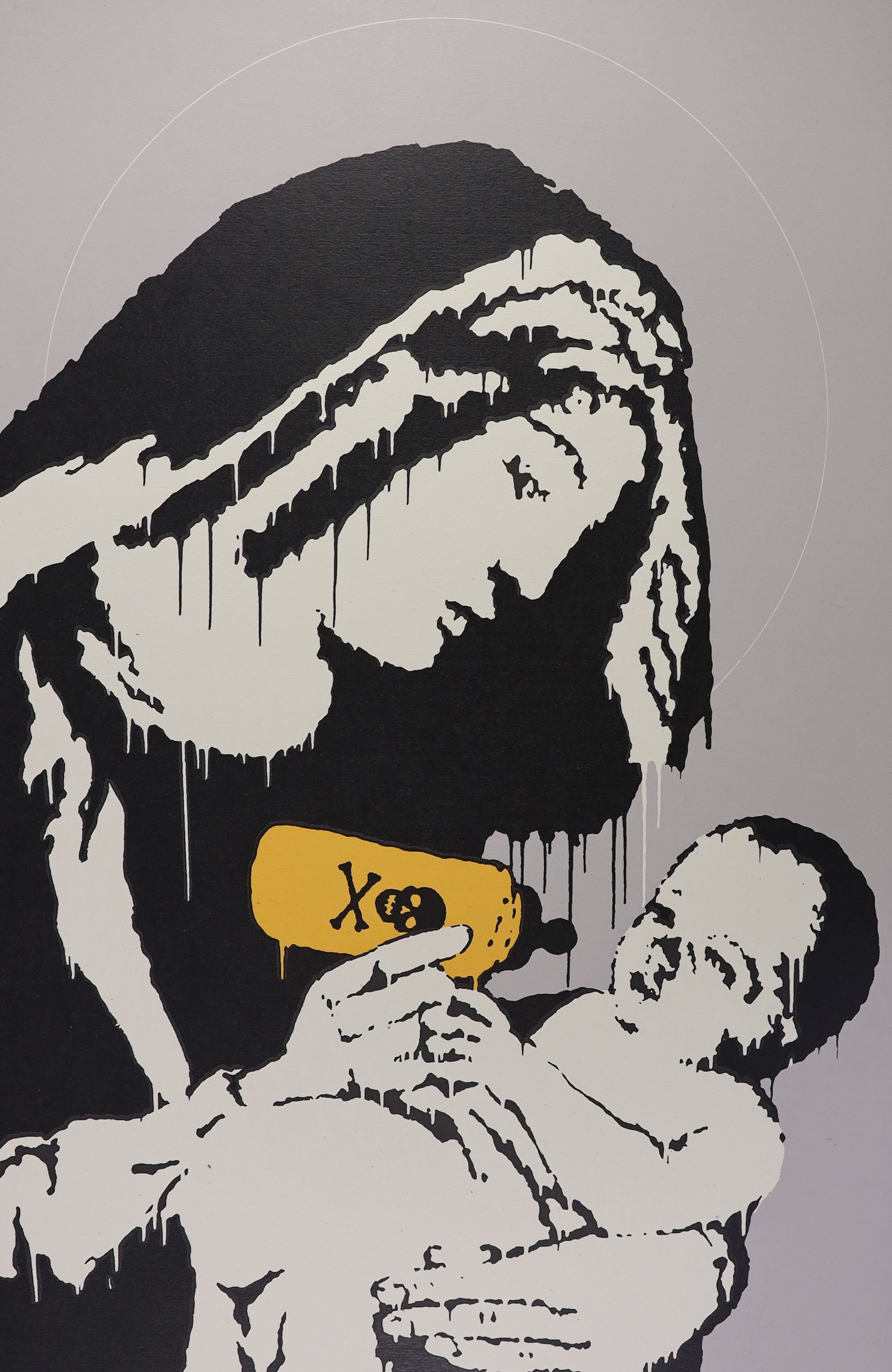 Banksy (b.1974), Toxic Mary, 2004, screenprint in colours, on wove, 70 x 50cm.